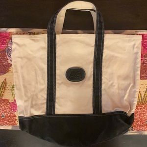Vintage A&S Canvas Tote Bag